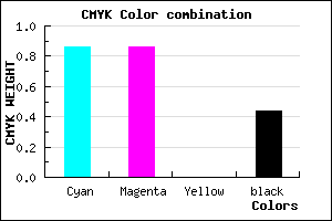 #14148E color CMYK mixer