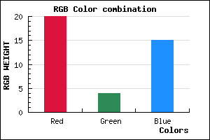 rgb background color #14040F mixer