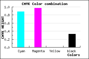 #1406AC color CMYK mixer
