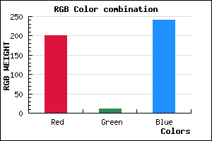 rgb background color #C80BF0 mixer