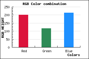 rgb background color #C874D6 mixer