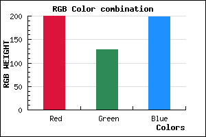 rgb background color #C880C6 mixer