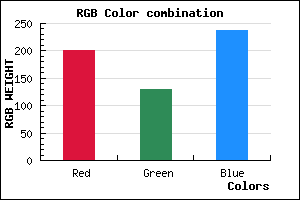 rgb background color #C881ED mixer