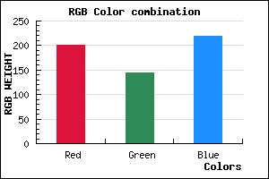 rgb background color #C891DB mixer