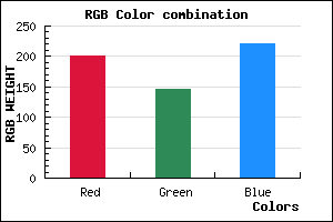rgb background color #C892DC mixer