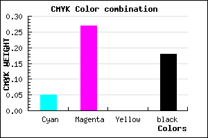 #C89AD2 color CMYK mixer