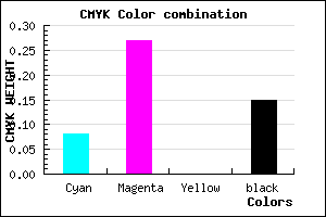 #C8A0DA color CMYK mixer