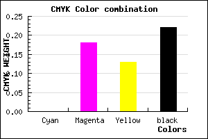 #C8A4AF color CMYK mixer