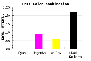 #C8B6BC color CMYK mixer