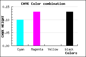 #C8C3DF color CMYK mixer