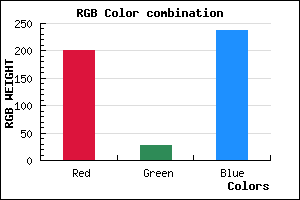 rgb background color #C81BED mixer