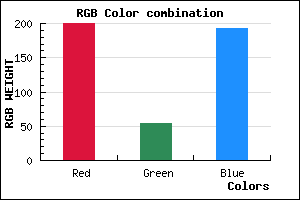 rgb background color #C836C1 mixer