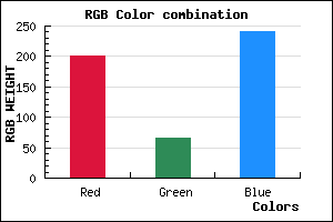 rgb background color #C842F0 mixer