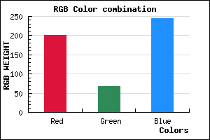 rgb background color #C843F5 mixer