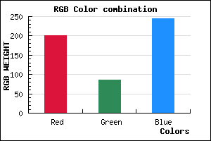 rgb background color #C855F5 mixer