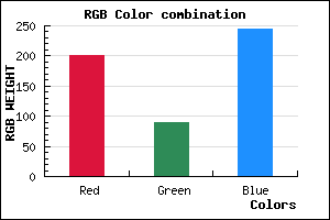 rgb background color #C859F5 mixer