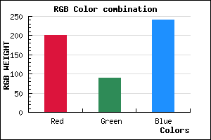rgb background color #C85AF0 mixer