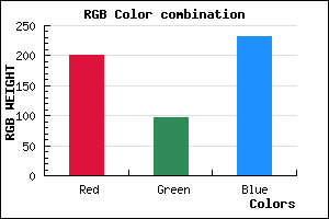 rgb background color #C860E8 mixer