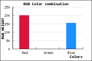 rgb background color #C9009C mixer