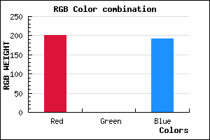 rgb background color #C900BF mixer