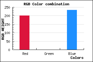 rgb background color #C900E9 mixer