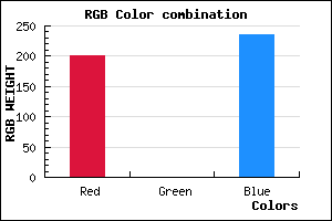 rgb background color #C900EC mixer