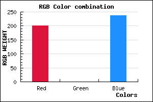 rgb background color #C900ED mixer