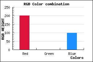 rgb background color #C90063 mixer