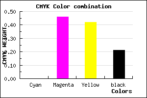 #C96C75 color CMYK mixer