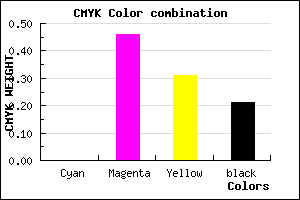 #C96C8A color CMYK mixer
