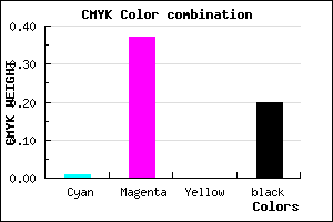 #C97FCB color CMYK mixer