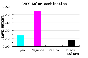 #C981EB color CMYK mixer