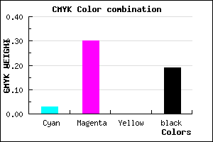 #C990CF color CMYK mixer