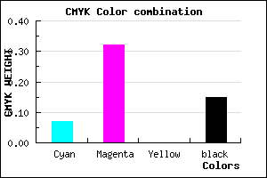 #C993D9 color CMYK mixer