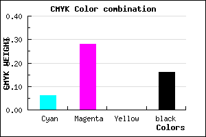 #C99BD6 color CMYK mixer