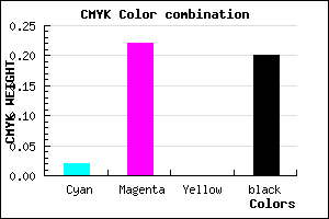 #C99FCD color CMYK mixer