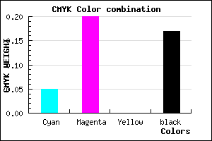 #C9AAD4 color CMYK mixer