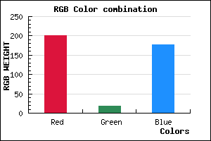 rgb background color #C912B1 mixer
