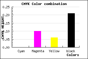#C9B5BD color CMYK mixer