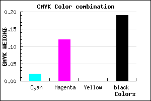 #C9B6CE color CMYK mixer