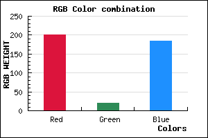rgb background color #C914B8 mixer