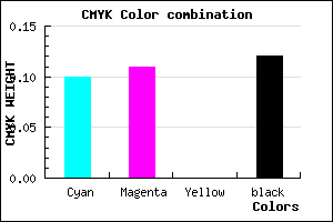 #C9C8E0 color CMYK mixer