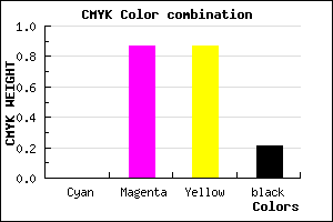 #C91B1B color CMYK mixer