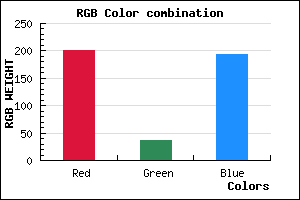 rgb background color #C924C1 mixer