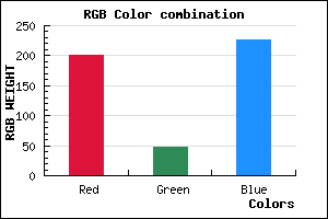 rgb background color #C92FE2 mixer