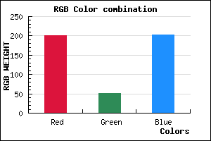 rgb background color #C933CB mixer