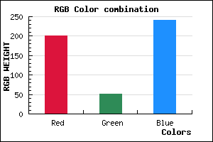 rgb background color #C933F0 mixer