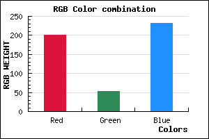 rgb background color #C935E8 mixer