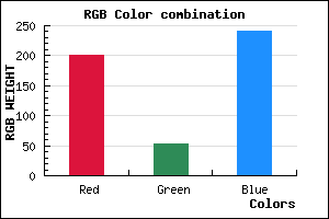 rgb background color #C935F0 mixer