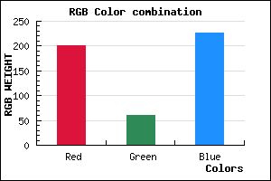 rgb background color #C93CE2 mixer